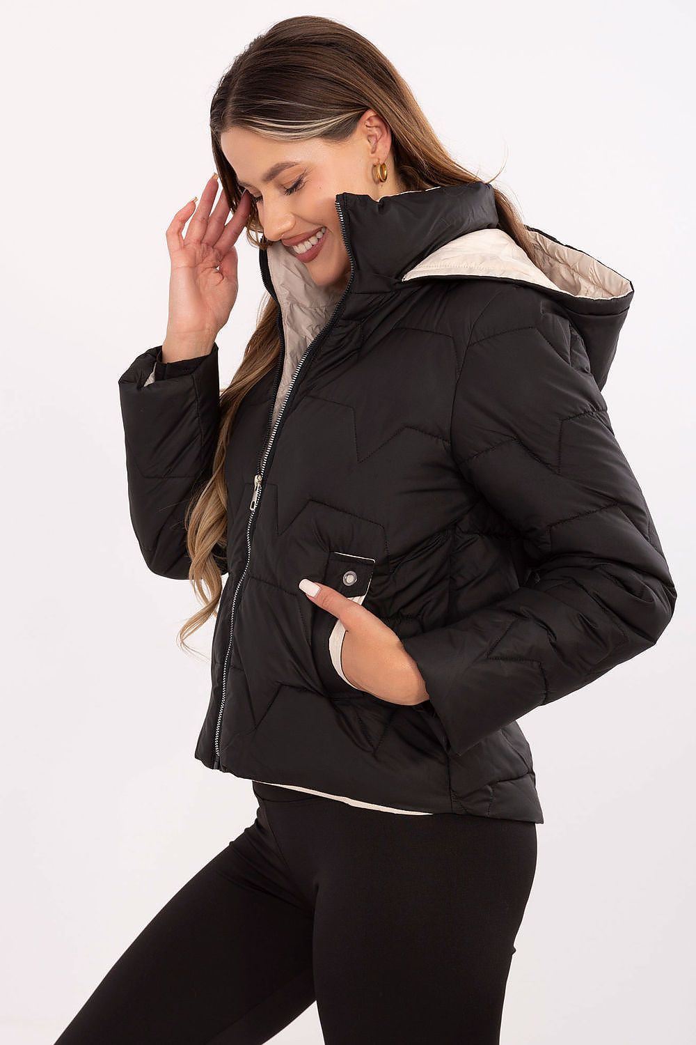   Kurtka Damska Model MBM-KR-2522.31 Black - MBM 