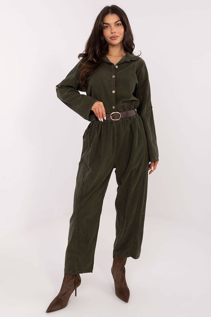   Koszula Damski Model IT-KS-22390.81 Khaki - Italy Moda 