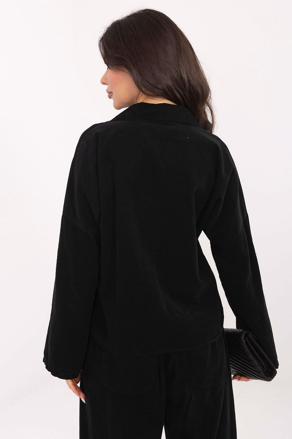   Koszula Damska Model IT-KS-22390.81 Black - Italy Moda 