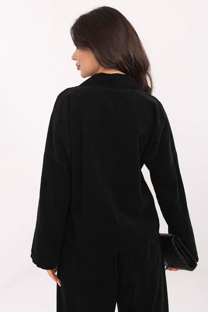   Koszula Damska Model IT-KS-22390.81 Black - Italy Moda 