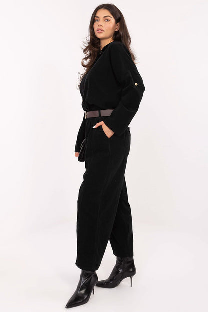   Koszula Damska Model IT-KS-22390.81 Black - Italy Moda 