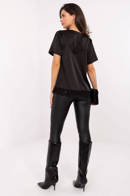   Bluzka Model MI-BZ-3297.28 Black - Italy Moda 