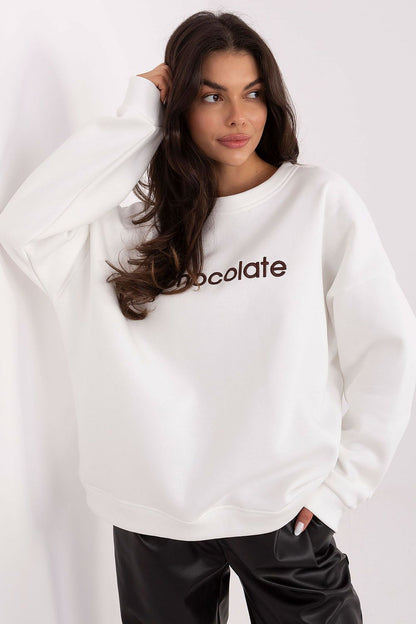   Bluza Damska Model RV-BL-A1036.22 Ecru - Rue Paris 