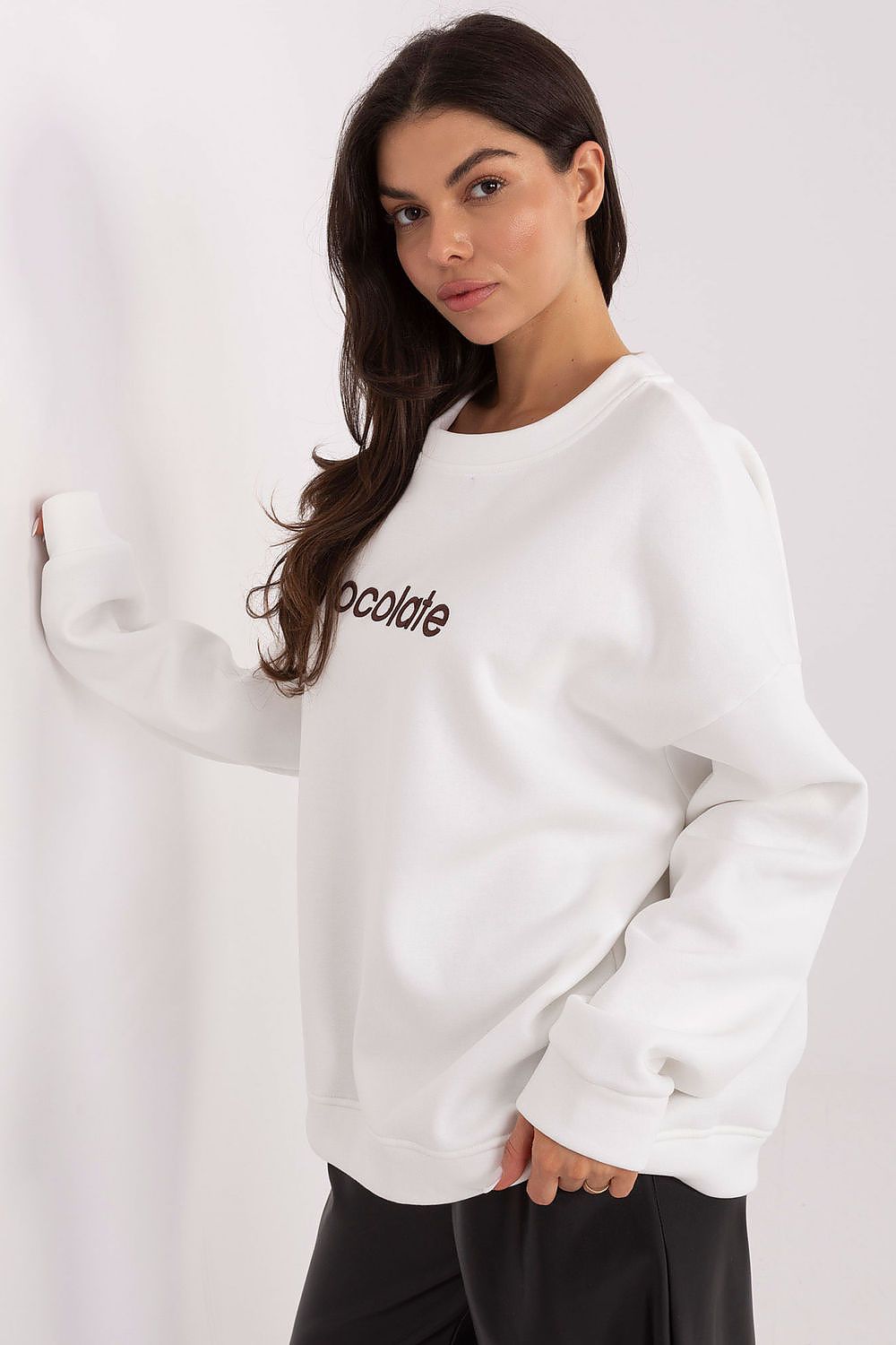   Bluza Damska Model RV-BL-A1036.22 Ecru - Rue Paris 