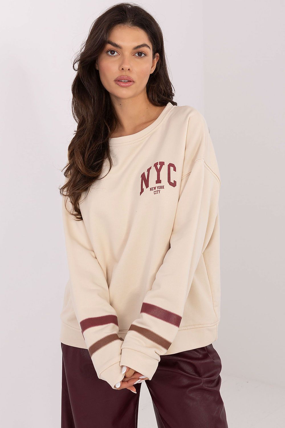   Bluza Damska Model MJ-BL-H2496.27 Beige - Factory Price 