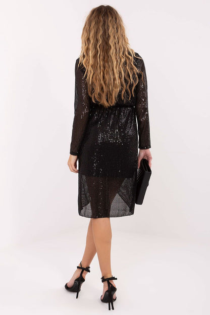  Sukienka Model MI-SK-68592.36 Black - Italy Moda 