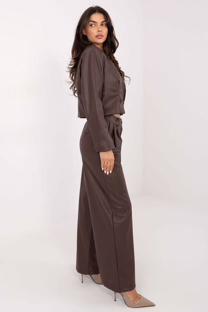   Marynarka Model IT-KR-FL9719.06P Brown - Italy Moda 