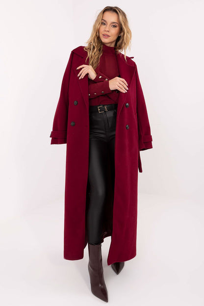   Bluzka Model MI-BZ-M776.13 Bordo - Rue Paris 