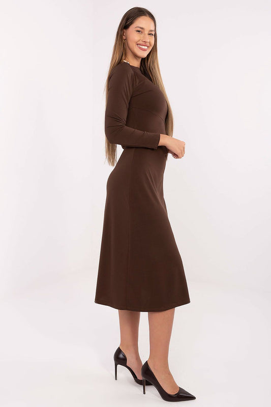  Sukienka Model IT-SK-21900.00 Brown - Italy Moda 
