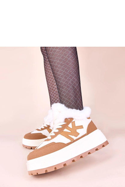   Buty Sportowe Model Nicha 6466 Brown - Solea 