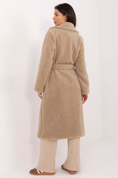   Płaszcz Damski Model IT-PL-97150.26 Beige - Factory Price 