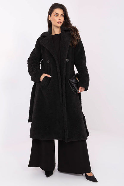   Płaszcz Damski Model IT-PL-97150.26 Black - Factory Price 