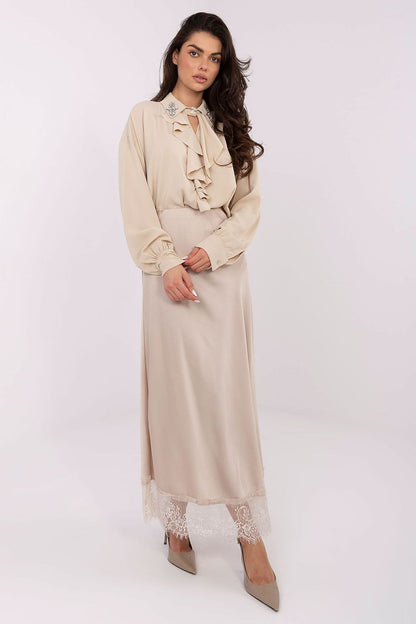   Bluzka Model IT-BZ-28995.25 Beige - Factory Price 