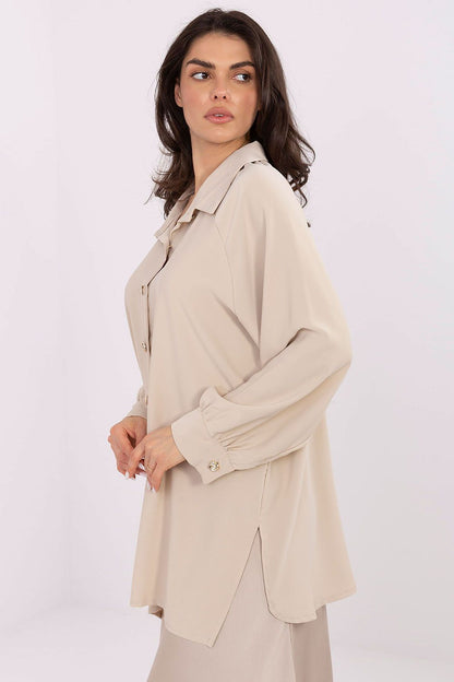   Koszula Damska Model IT-KS-29022.25 Beige - Factory Price 