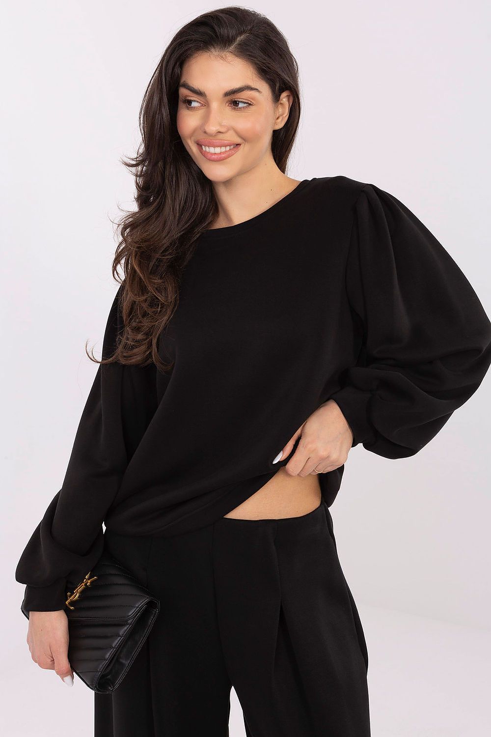   Bluza Damska Model MJ-BL-H1009.21 Black - Factory Price 