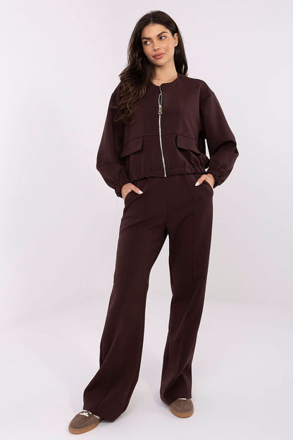  Bluza Damska Model MJ-BL-H5034.19 Dark Brown - Factory Price 