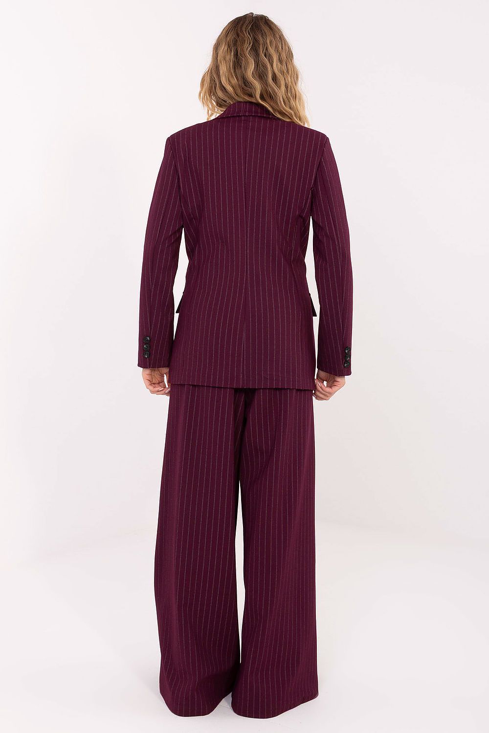  Marynarka Model IT-MA-FL6215.21 Bordo - Rue Paris 
