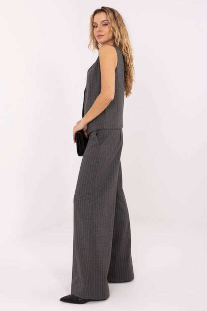   Kamizelka Model IT-KZ-FL7519.57 Dark Grey - Rue Paris 