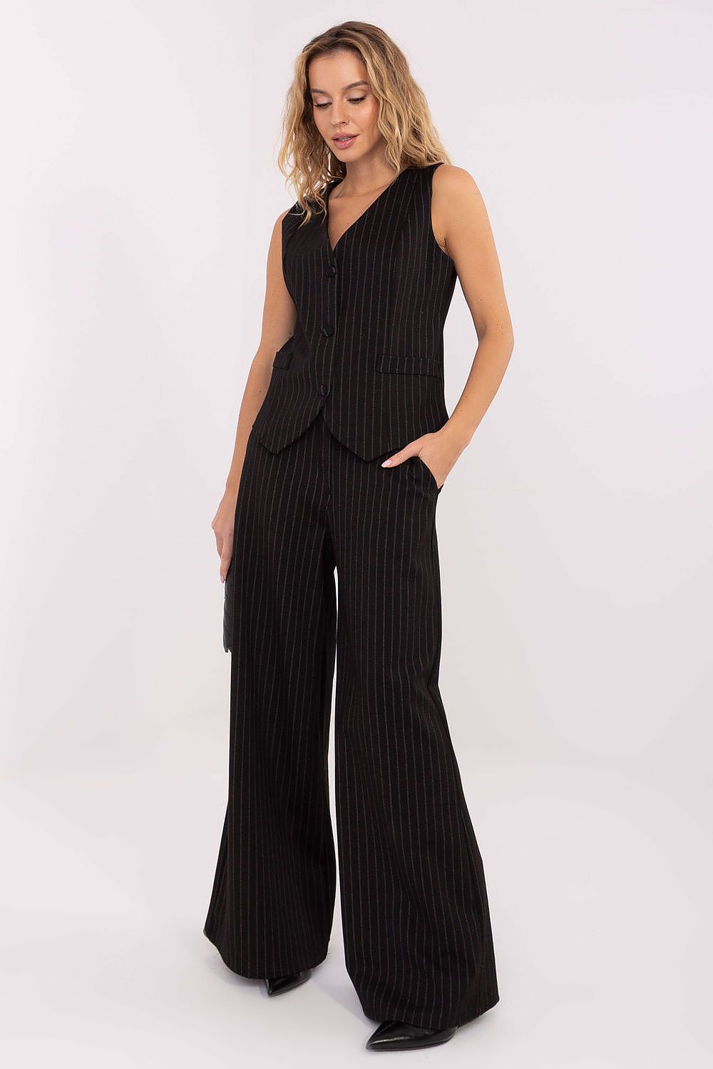  Kamizelka Model IT-KZ-FL7519.57 Black - Rue Paris 