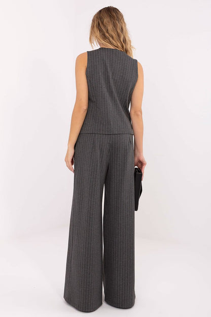   Kamizelka Model IT-KZ-FL7519.57 Dark Grey - Rue Paris 