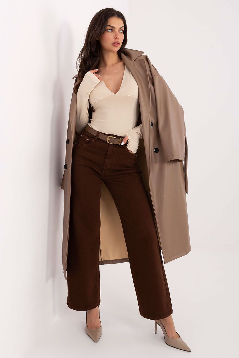   Bluzka Model IT-BZ-21823.97 Beige - Italy Moda 