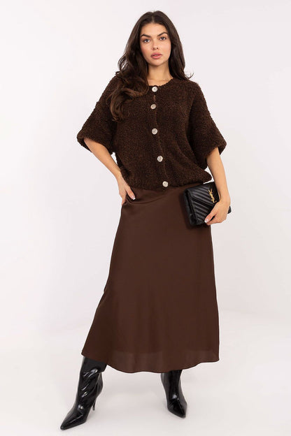  Spódnica Model MI-SD-A2797.33 Brown - Italy Moda 