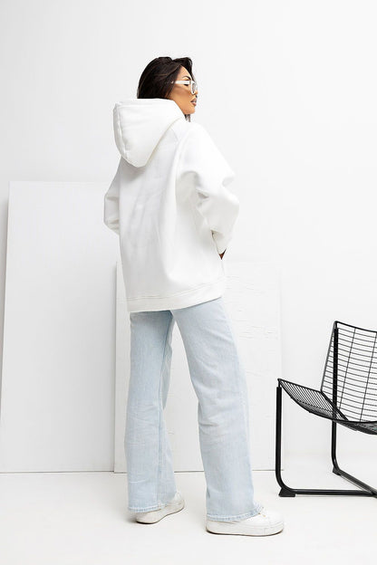   Bluza Damska Model RV-BL-A1034.26 Ecru - Rue Paris 
