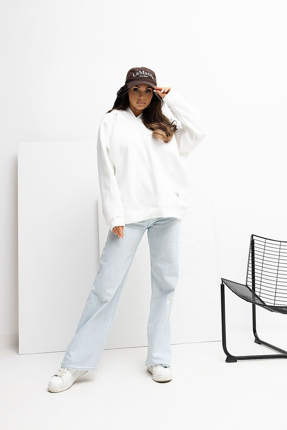  Bluza Damska Model RV-BL-A1037.12 Ecru - Rue Paris 
