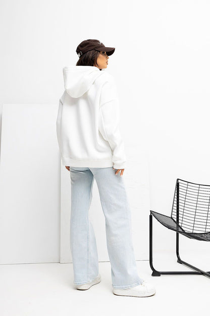   Bluza Damska Model RV-BL-A1037.12 Ecru - Rue Paris 