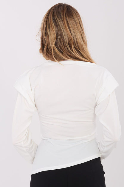   Bluzka Model IT-BZ-21898.12 Ecru - Italy Moda 
