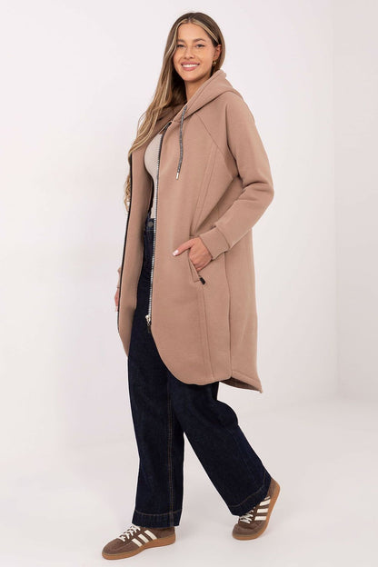   Bluza Damska Model RV-BL-A1027.79 Dark Beige - Relevance 