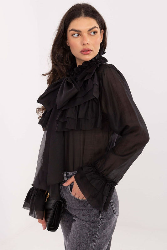  Koszula Damska Model IT-KS-28882.03 Black - Factory Price 