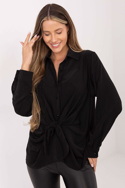   Koszula Damska Model IT-KS-29053.69 Black - Factory Price 