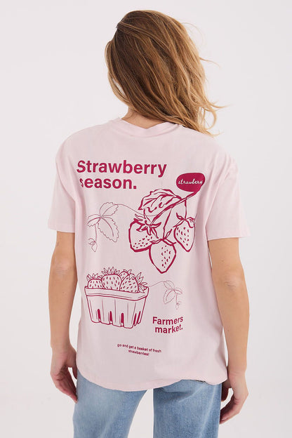   Tshirt Damski Model D12022AH02645V Light Pink - Sublevel 