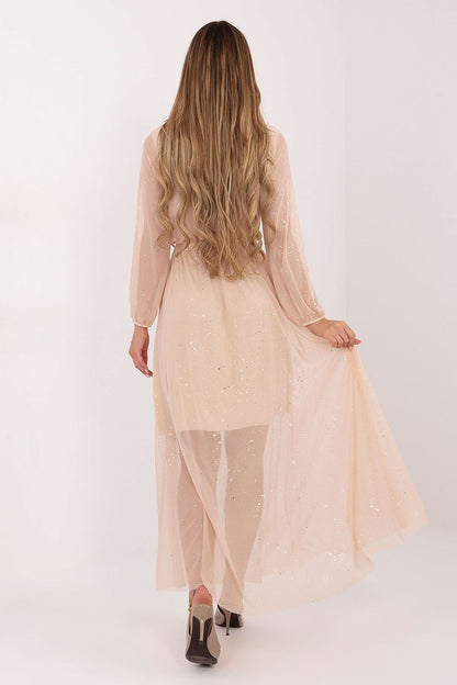  Sukienka Model IT-SK-21807.22 Beige - Italy Moda 