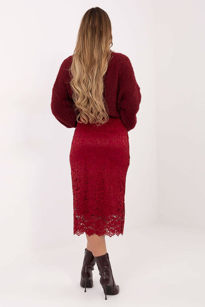  Spódnica Model IT-SD-21852.15 Bordo - Italy Moda 