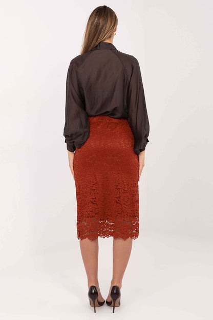  Spódnica Model IT-SD-21852.15 Dark Orange - Italy Moda 