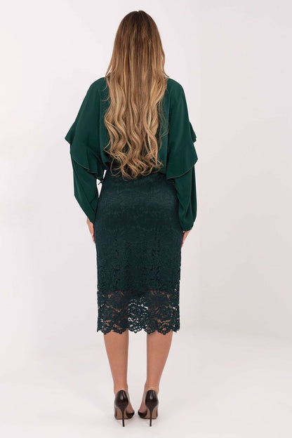  Spódnica Model IT-SD-21852.15 Dark Green - Italy Moda 