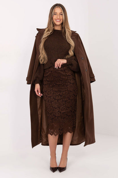  Spódnica Model IT-SD-21852.15 Brown - Italy Moda 