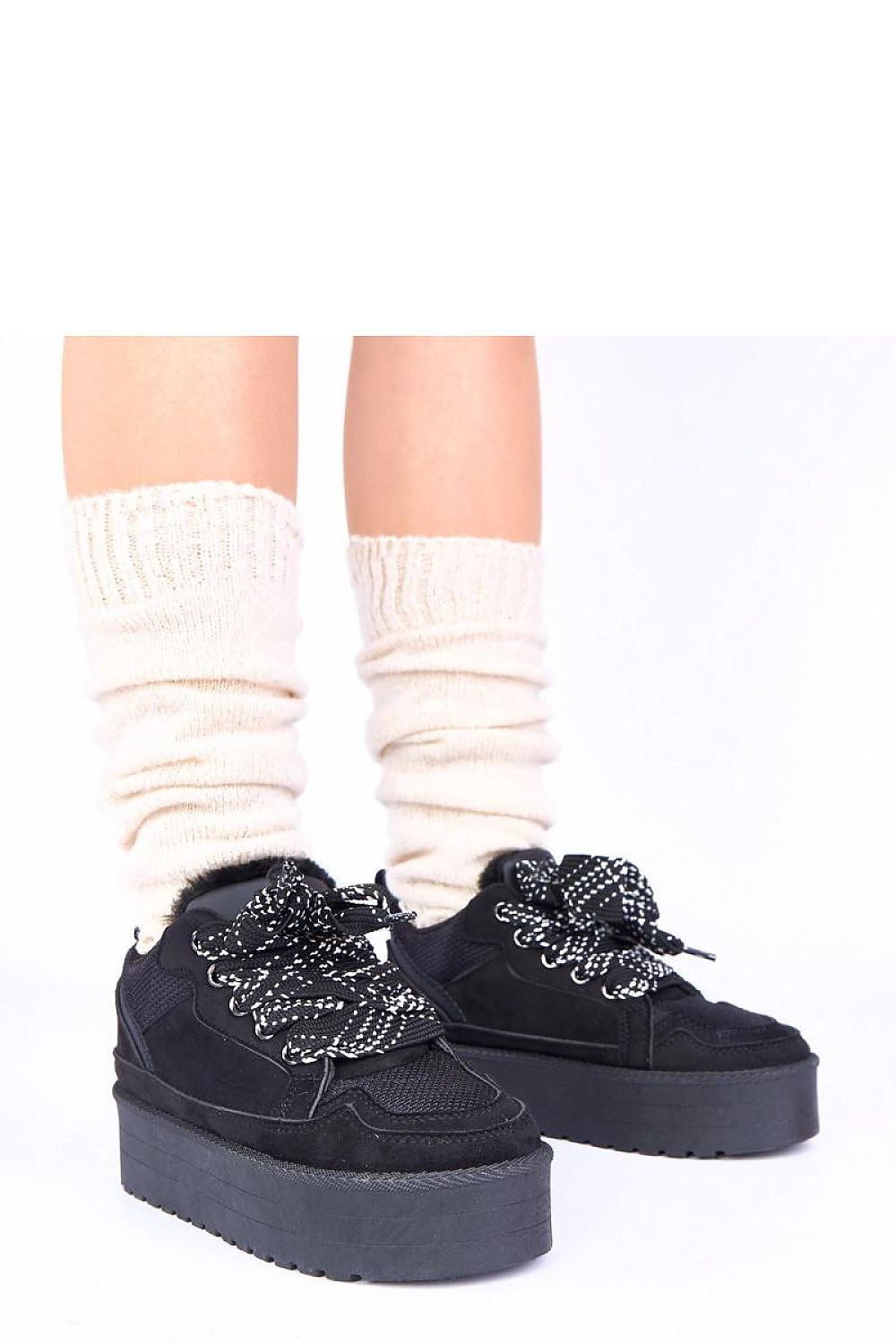   Buty Sportowe Model Sesuna C2078-1 Black - Solea 
