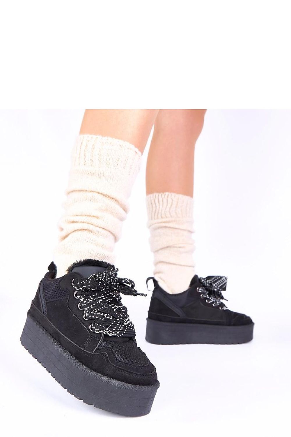   Buty Sportowe Model Sesuna C2078-1 Black - Solea 
