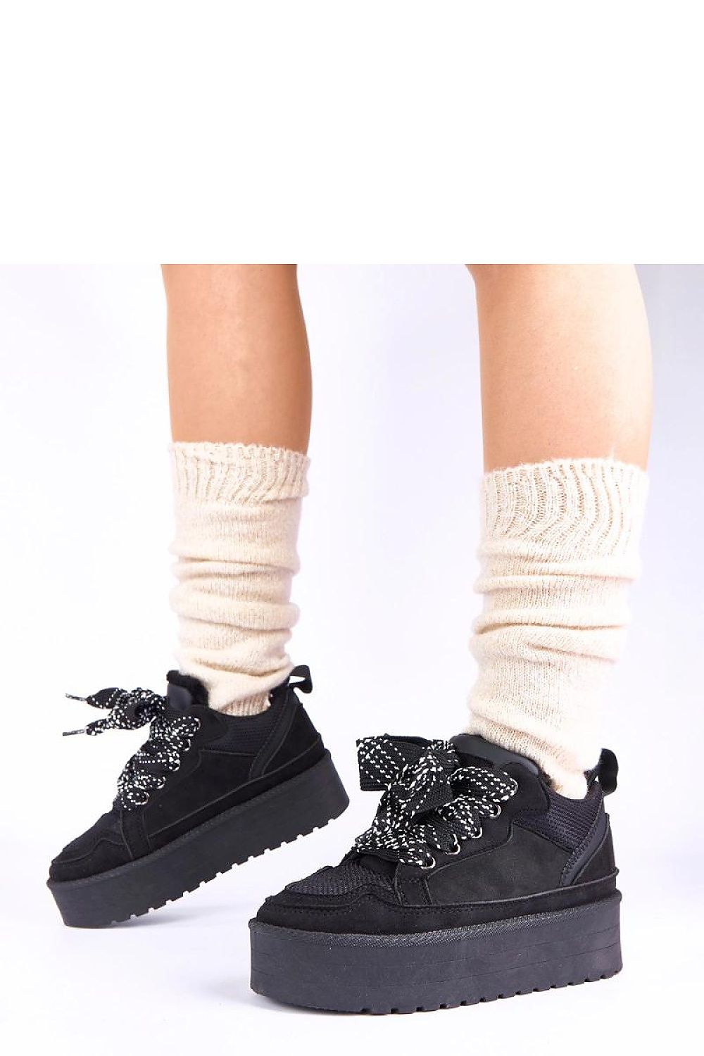   Buty Sportowe Model Sesuna C2078-1 Black - Solea 