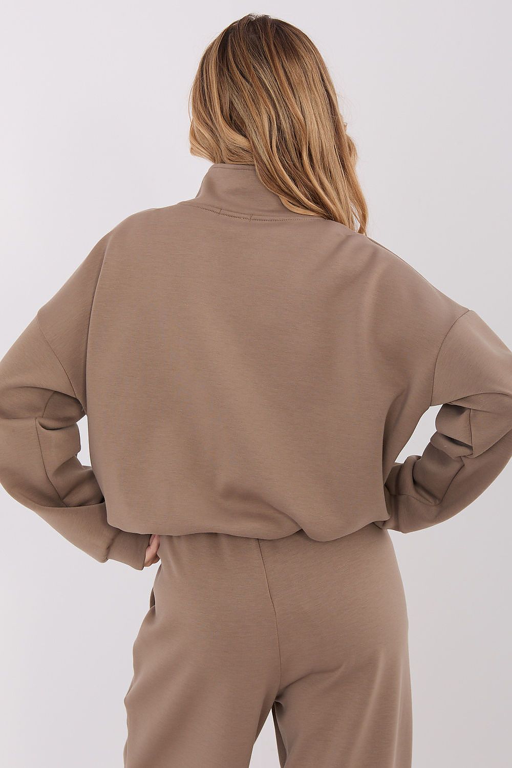   Bluza Damska Model SM-BL-A1562.33 Dark Beige - Factory Price 