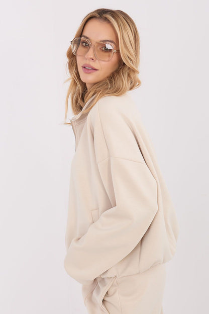   Bluza Damska Model SM-BL-A1562.33 Light Beige - Factory Price 