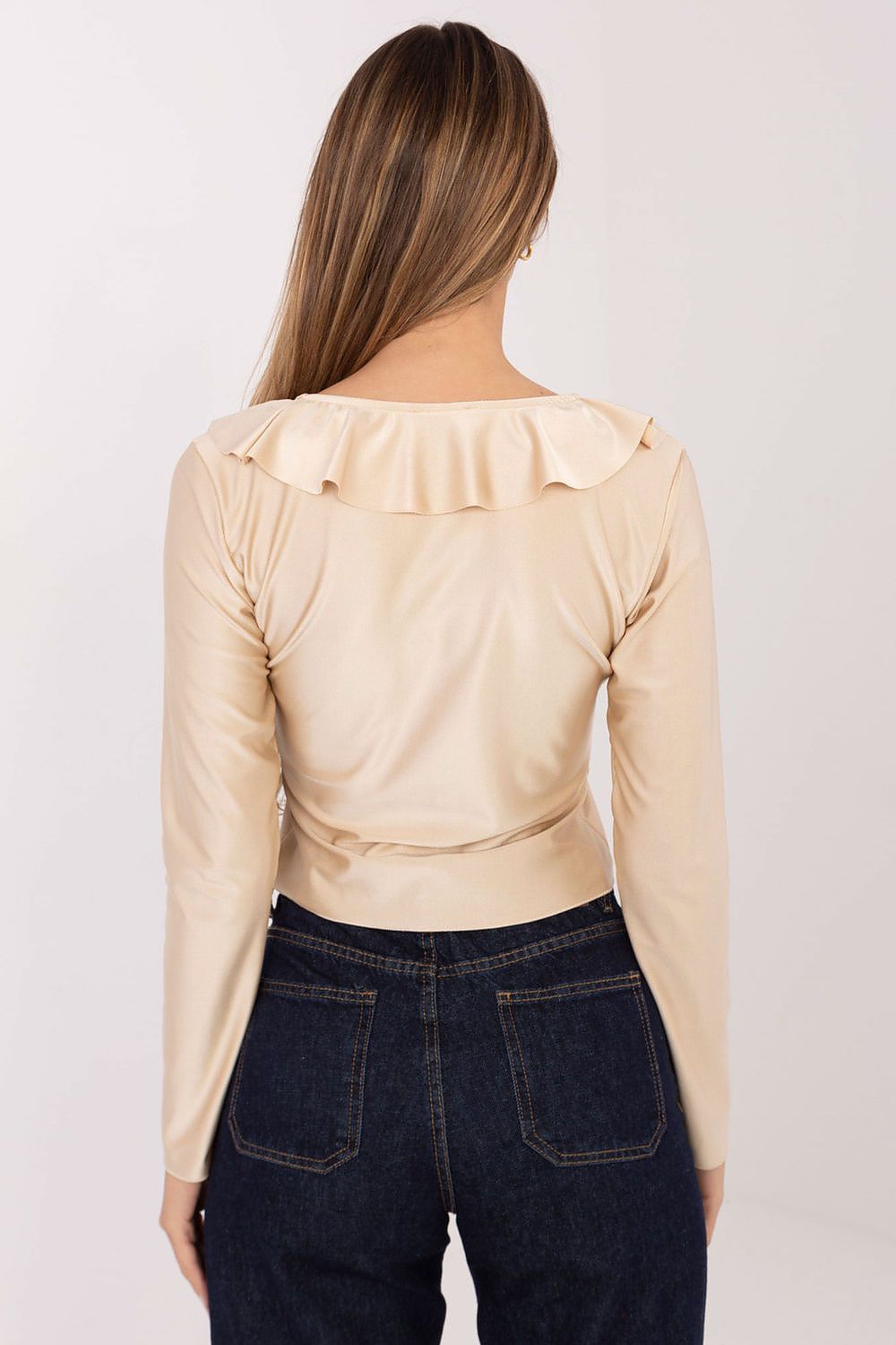   Bluzka Model IT-BZ-21837.00 Beige - Italy Moda 