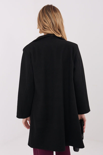   Płaszcz Damski Model IT-PL-20238.23 Black - Italy Moda 