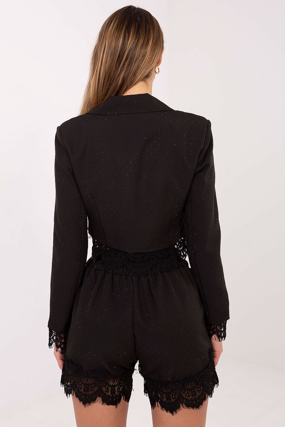   Marynarka Model IT-MA-FL9972-1.92 Black - Italy Moda 