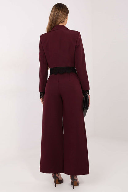   Marynarka Model IT-MA-FL9972.72 Bordo - Italy Moda 