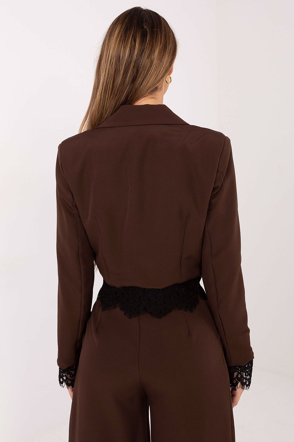   Marynarka Model IT-MA-FL9972.72 Brown - Italy Moda 