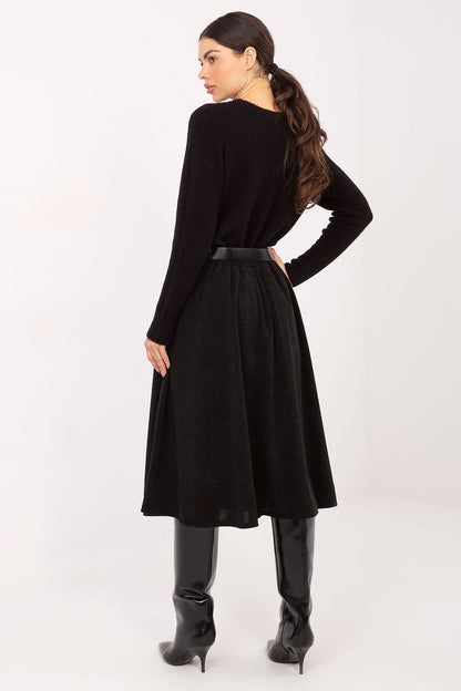 Spódnica Model IT-SD-FL9838.49 Black - Rue Paris 